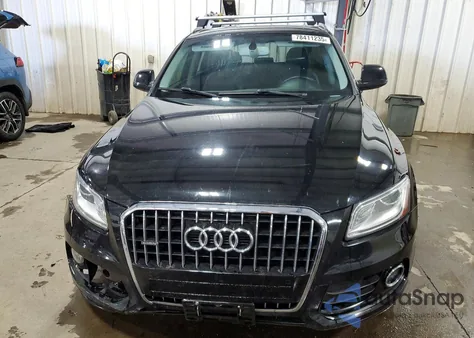 2014 Audi Q5 Premium Plus from USA, damaged, VIN WA1LFAFP9EA033709